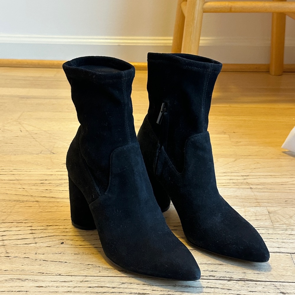 & Other Stories Suede Sock Boots